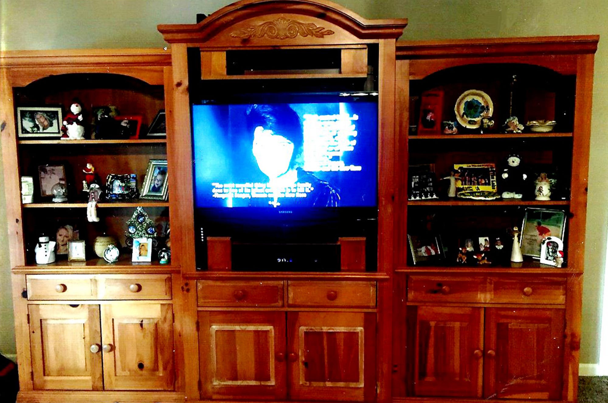 toy storage tv stand